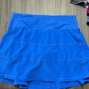 lululemon athletica Bright Blue Skort